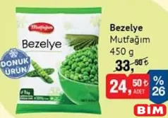MUTFAĞIM BEZELYE 450 G MUTFAĞIM BEZELYE 450 G